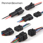 1 Set 1 2 3 4 6 8 12 14 16 Pin Car Xenon Lamp Fuel Pump Assembly Electrical Connectors Wire Harness Plug 7222-7544-40