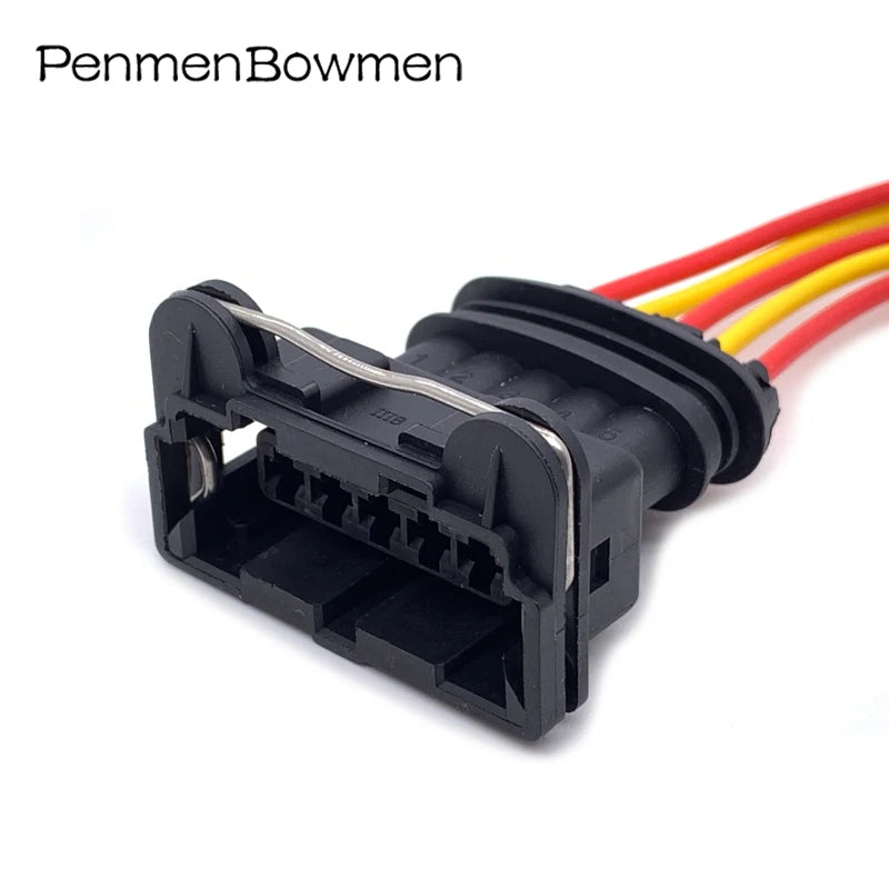 1 Set 2 3 4 5 Pin Car Fuel Sealed Injector Coil Electrical Cable Connector Wire Harness Plug 282191-1 282192-1 282193-1