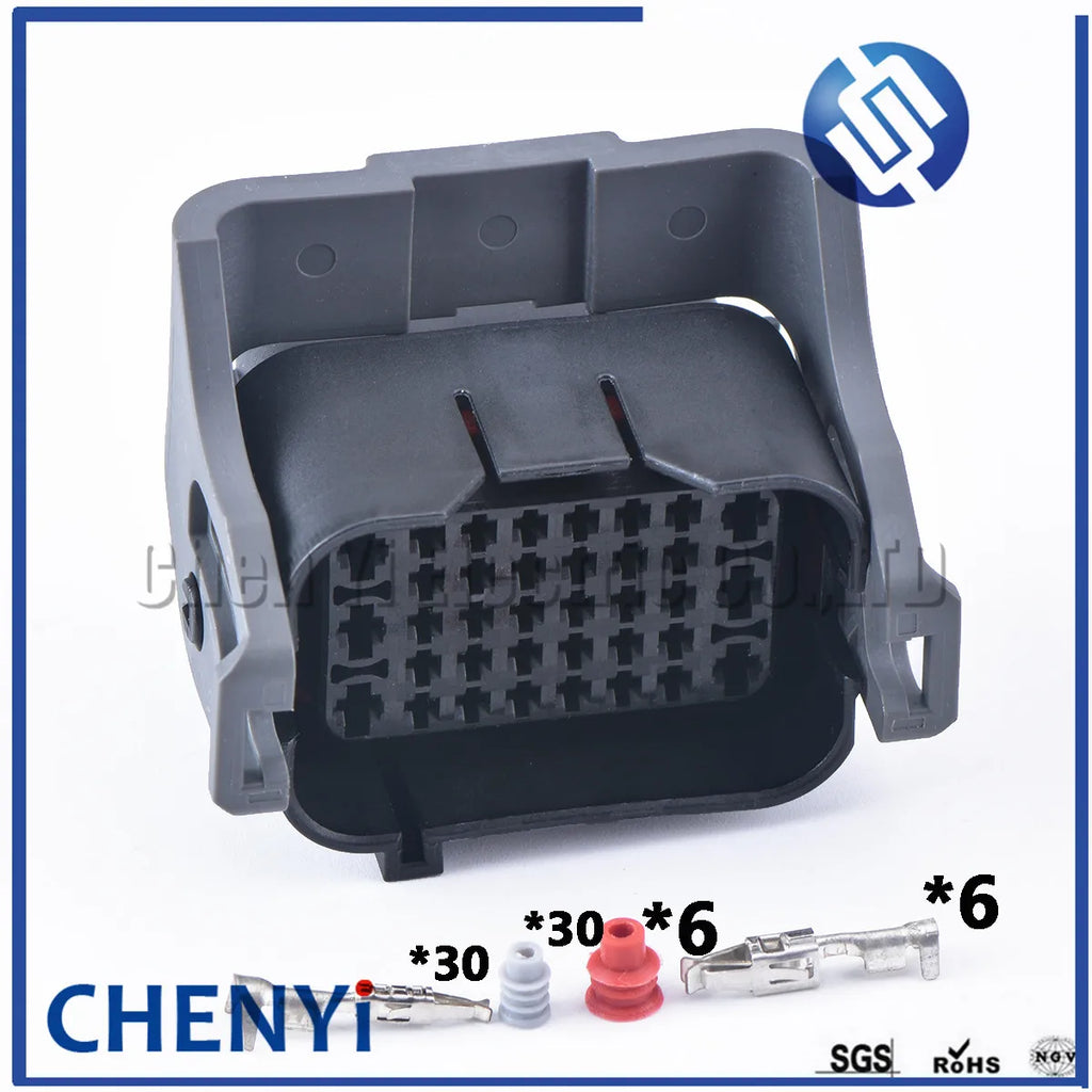 36 Pin male or female Auto ECU waterproof connector Connector Engine radar headlight harness assembly plug 1743062-2 1743059-2