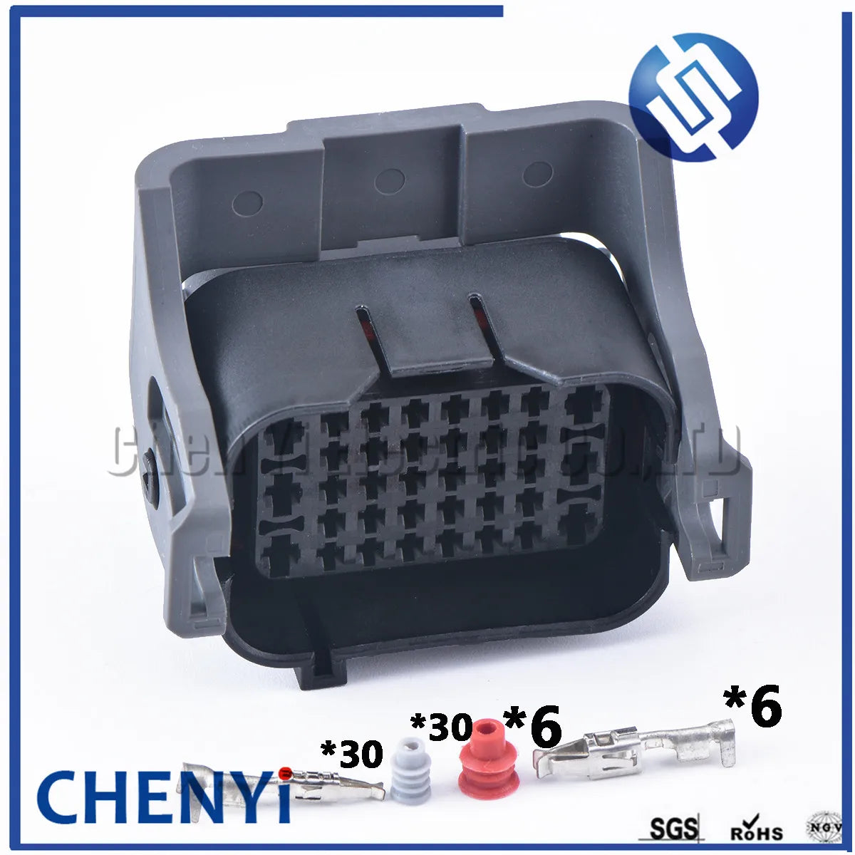 36 Pin male or female Auto ECU waterproof connector Connector Engine radar headlight harness assembly plug 1743062-2 1743059-2