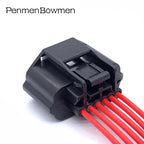 1 Set 6 Pin Car Air Flow Meter Throttle Electrical Cable Connectors Female Wire Harness Plug For 7283-8850-30