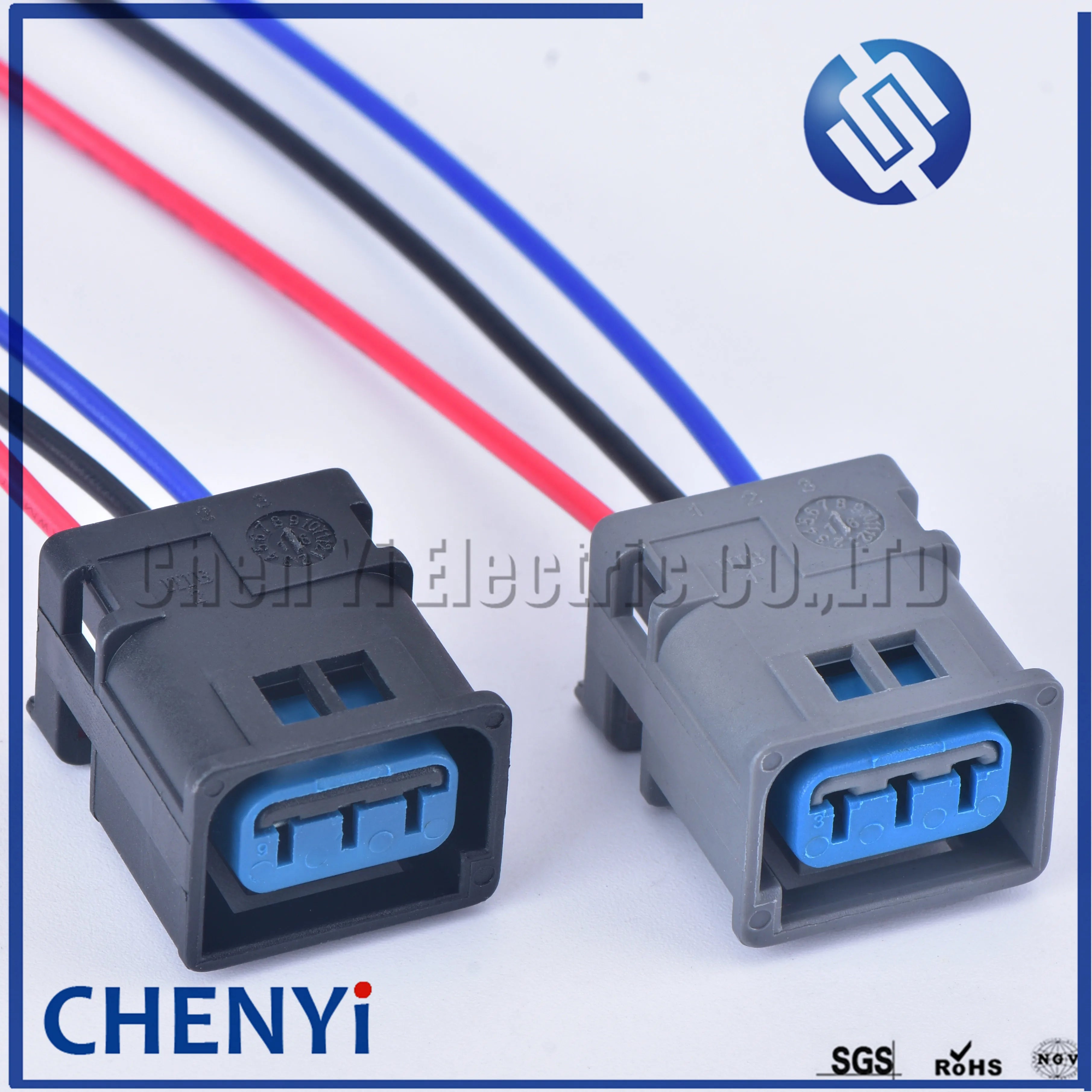 3 Pin Ignition Coil High Voltage Connector Plug For Ford Focus COIL Honda 1W7T-14A464-MA 1W7T-14A464-LA with wire