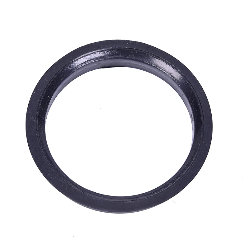 1 Set 4 Hub Centric Rings Car Wheel Bore Center Collar 66.6-57.1mm For Cars ID 57.1-mm Black