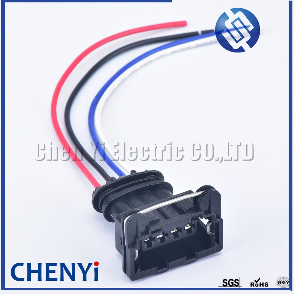 4 Pin Junior Power Timer Socket Plug O2 Sensor Ignition Coil Automotive Connector For Oxygen sensor 282192-1