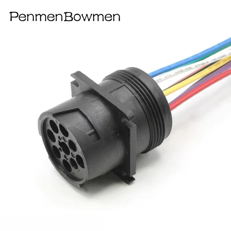 1 Set 9 Pin Deutsch Auto Circular Electrical Cable Connectors Female Male Wire Harness Plug HD16-9-1939P J1939 HD16-9-1939S