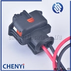 2 Pin automotive plug Diesel Fuel Common Rail Injector Crankshaft Sensor female Connector For Ford Renault 1928403874 with wire