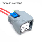 1 Set 2 Pin Auto Fuel Injector Waterproof Female Electrical Connector Wiring Harness for 15423278 15419715