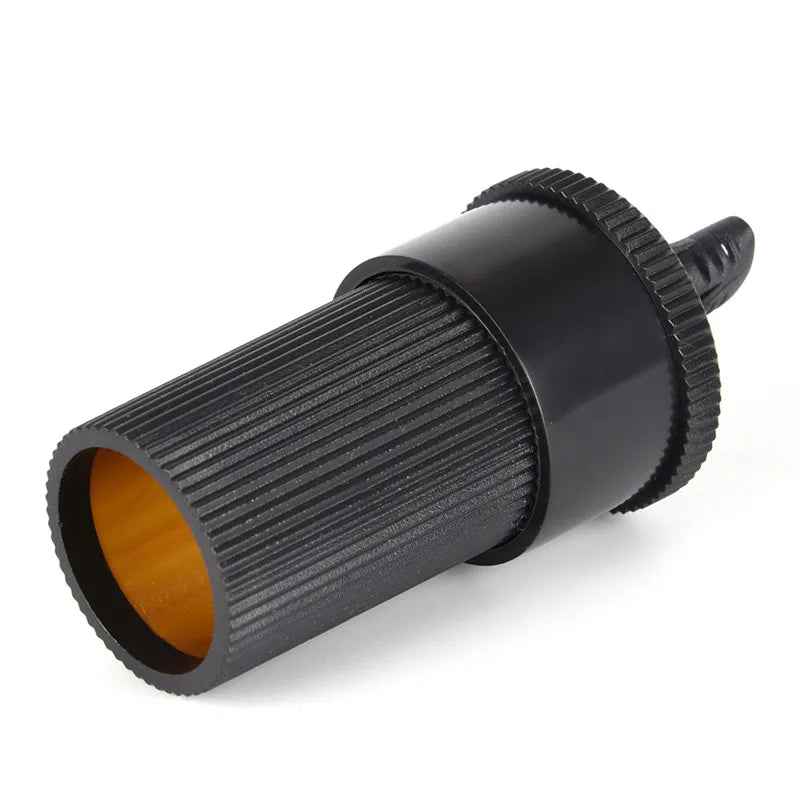 5 Pcs/lot 12V 24V DIY Extension Female Cigarette Lighter Cord Inline Socket Connector Conversion Plug Car Accessories