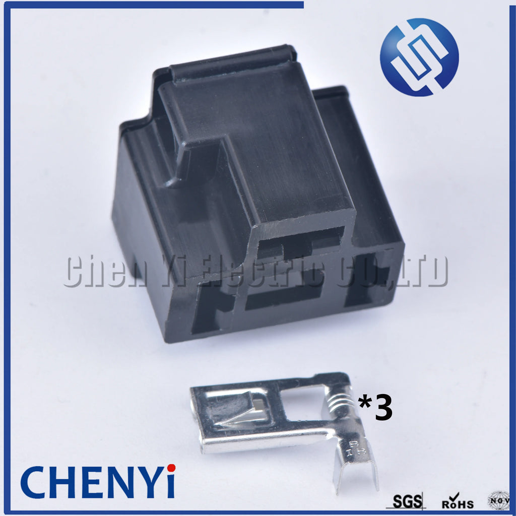 2 set female or male H4 Car Headlight Bulb Lamp Socket Plug Automotive Connector Socket Adapter For car with Pins