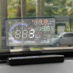 Car HUD Reflective Film Head Up Display System Film OBD II Fuel Consumption Overspeed Display Auto Accessories Car Styling