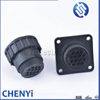 12 Pin female automotive waterproof wire connector sealed wire cable connectors tachometer plug with For Harley