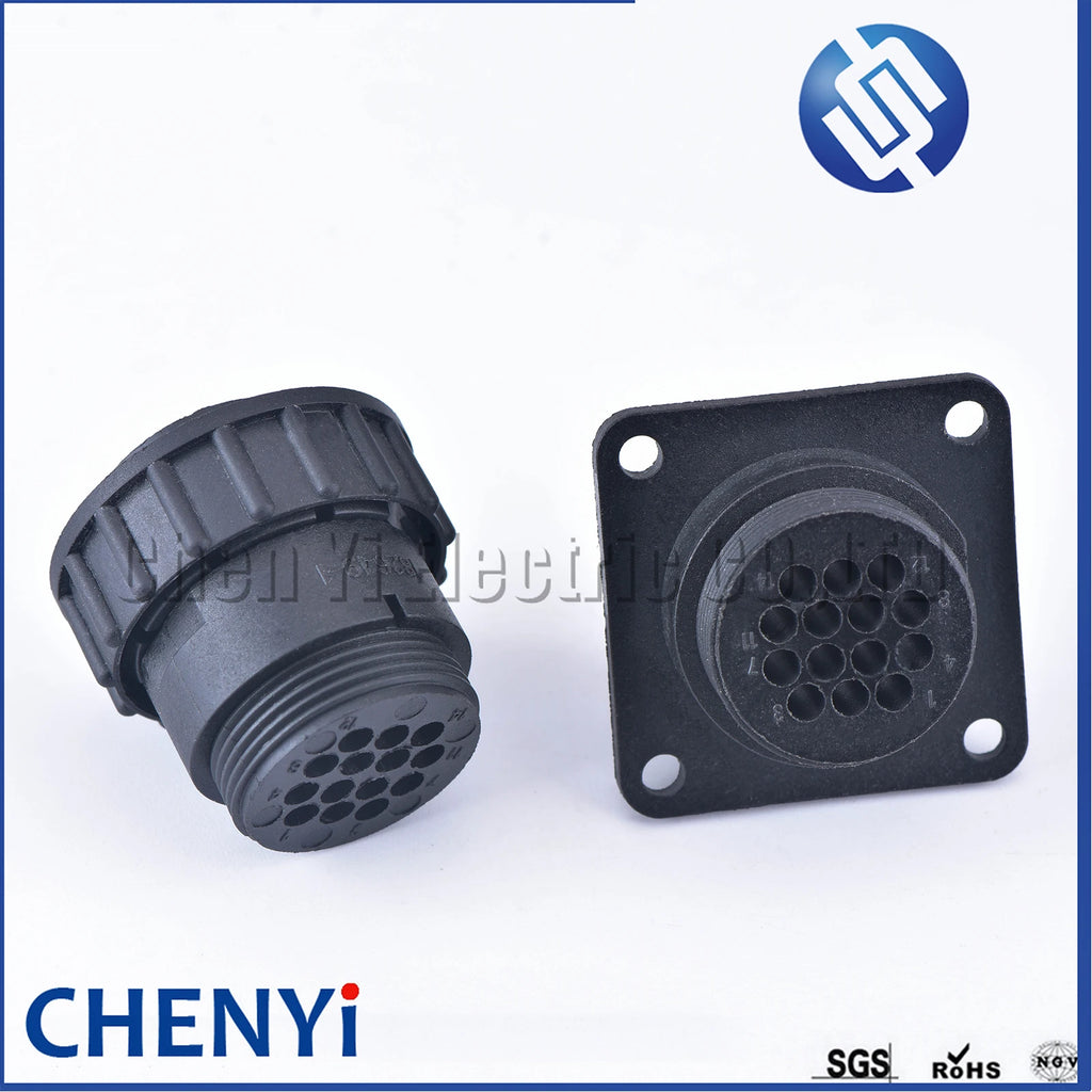 14 Pin diagnostic Connector Automobile Male Female History Password SMT aviation Plug 206043-1 182649-1 66601-1 66602-1