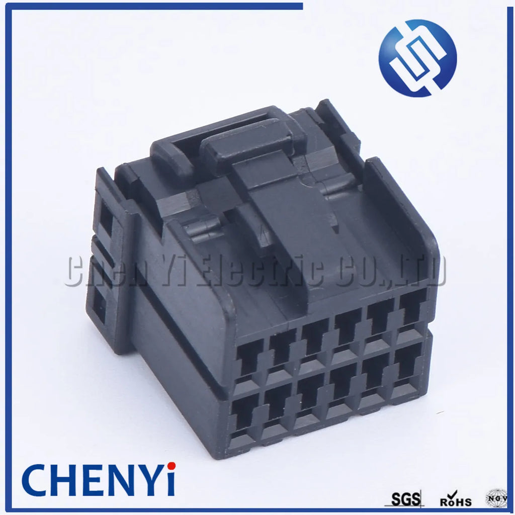 12 Pin 174058-2 174045-2 male or female Sealed black auto wire connector window lifter assembly harness plug for car motorcycle