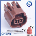 2 Pin Inlet valve connector Air conditioning pressure sensor Temperature Sensor Plug 6189-0033 MT-090-2-special2R-F For Toyota