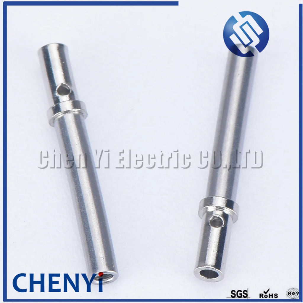 20 Pcs DTM Series Terminals Pins 0462-201-20141/AT62-201-20141 0460-202-20141 Stainless Steel Solid Terminal Deutsch Pin 20 AWG