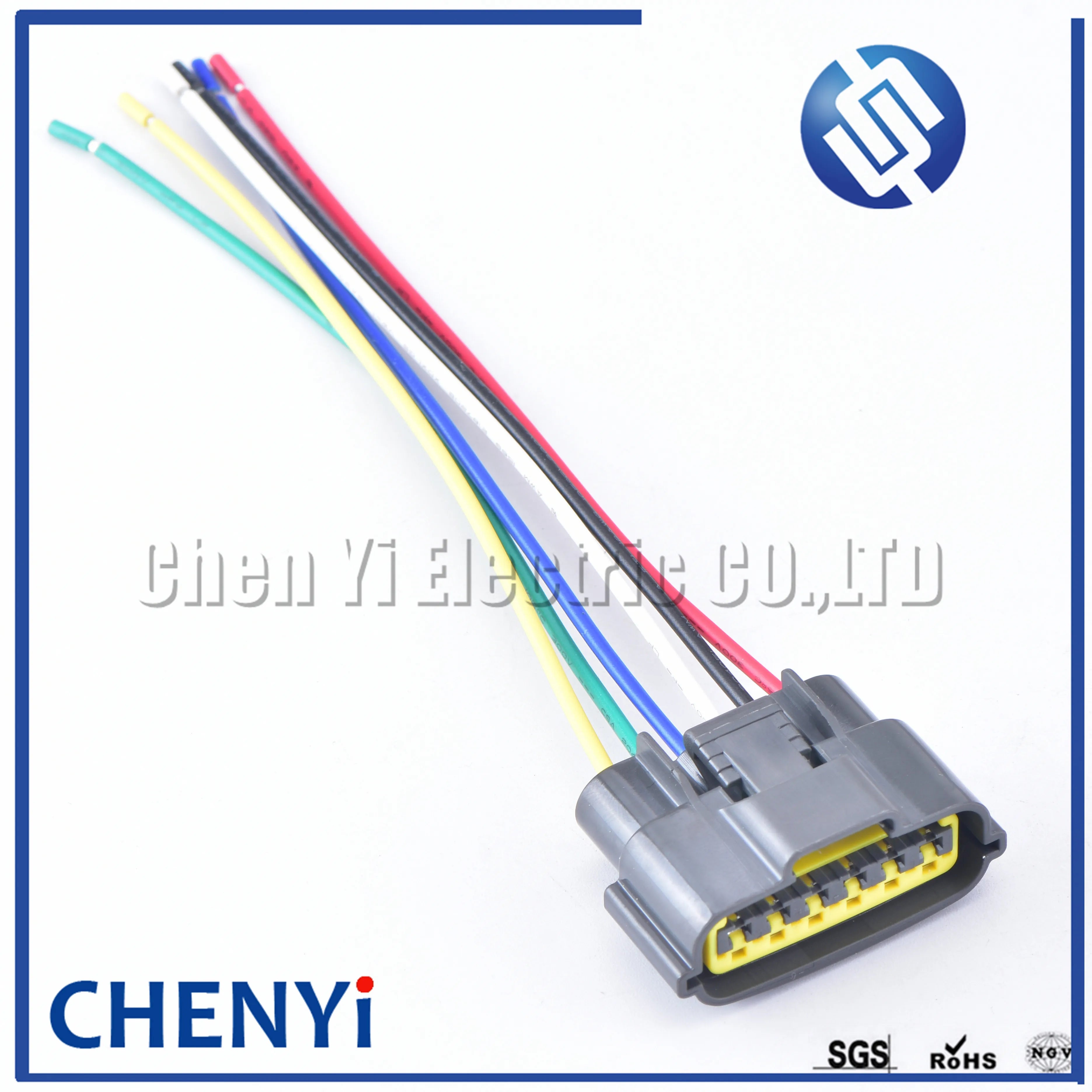 6 Pin accelerate pedal waterproof plug automotive electrical harness connector 6098-0146 6920-0082 for Nissan with wire