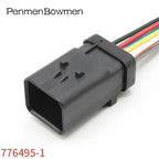 1 Set 2 3 4 6 8 12 Pin Auto Injector Excavator Fuel Electrical Cable Connectors Female Male Wire Harness Plug 776433-1 776429-1