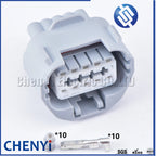 10 Pin 1.2mm female Automotive waterproof connector Harness Transmission plug MG643385-4 643385-4 For Nissan Infiniti