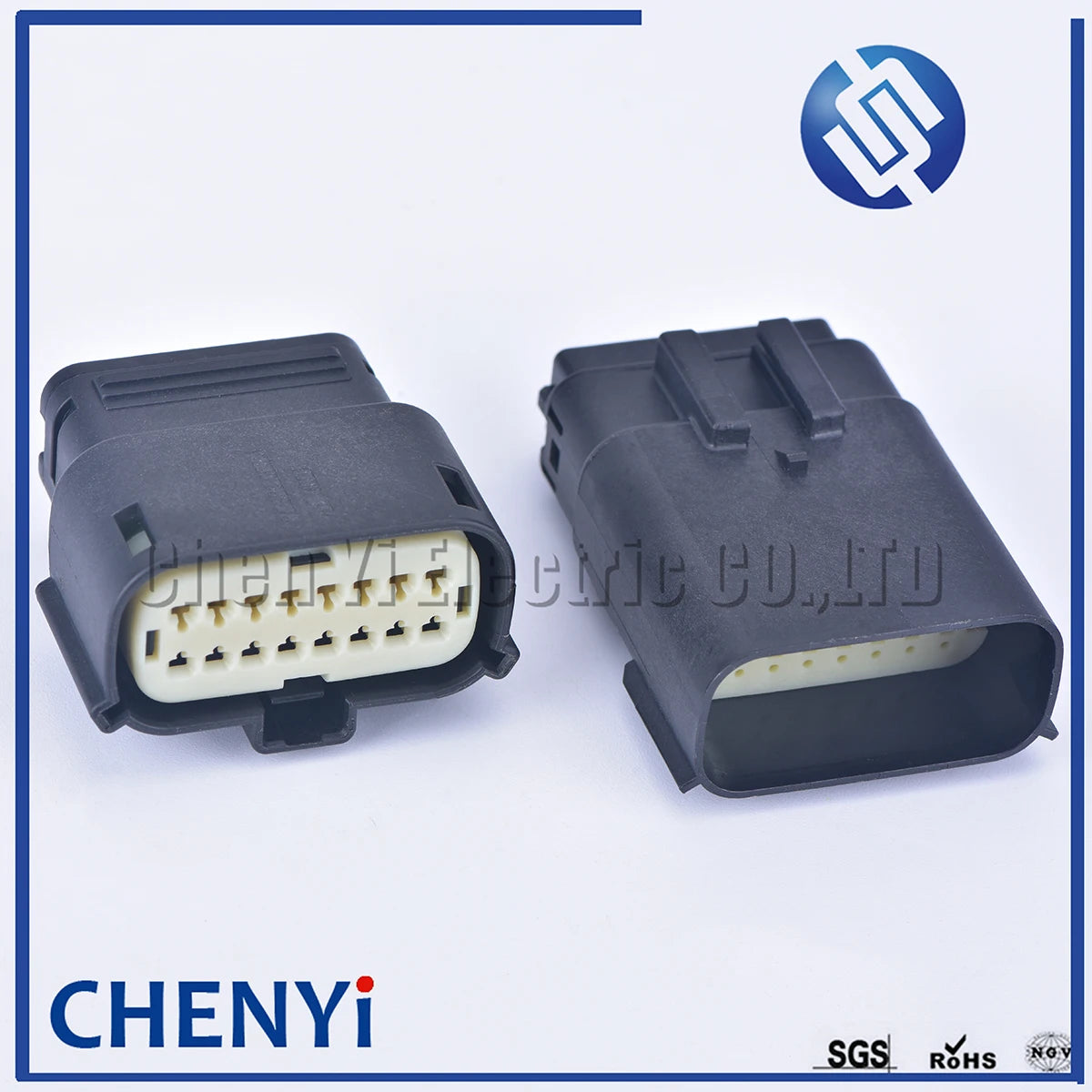 16 Pin 33472-1601 33482-1601 Headlight Socket Automotive Lamp Light Connector For Ford Focus Mondeo EDGE Fiesta 33472-1740