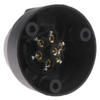 12V 7 Pin Round Standard European Car Plug Connector Plastic 7 Pin Socket Plugs For Trailers RVs Car Accessories