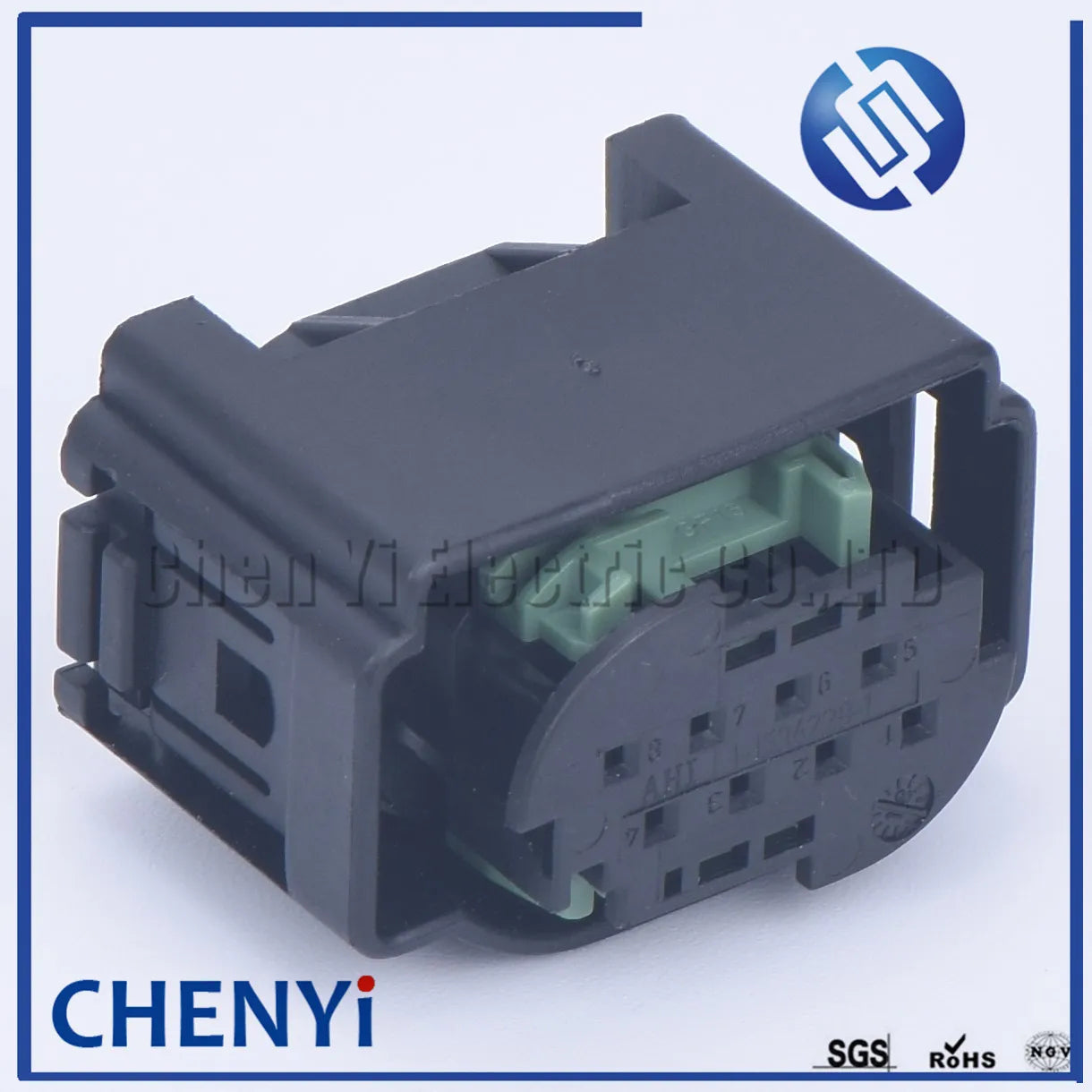 8 Pin 1-1534229-1 ACC Electric Eye Radar Sensor Plug Lane Change Assist Controller Connector 4F0972708 4F0 972 708
