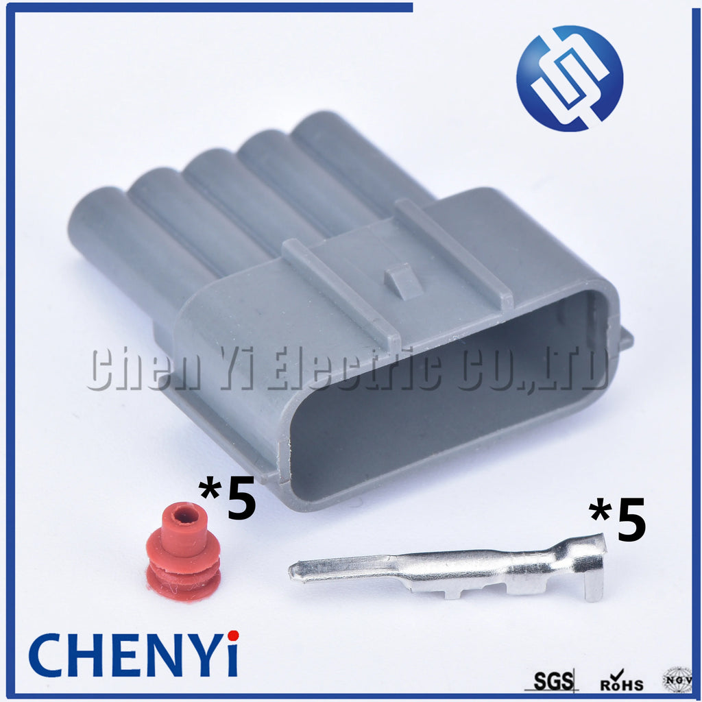 5 pin male female sealed automobile electric automotive coil igniter connector plug MAF Connector 6189-0783 6189-0848 For Nissan