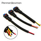 1 Set 2 3 4 Pin Auto End Domestic Waterproof Electrical Cable Connectors Female Wiring Harness Plug Plastic Shell