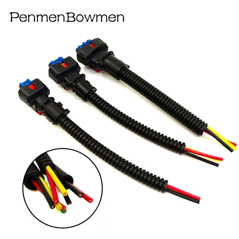 1 Set 2 3 4 Pin Auto End Domestic Waterproof Electrical Cable Connectors Female Wiring Harness Plug Plastic Shell