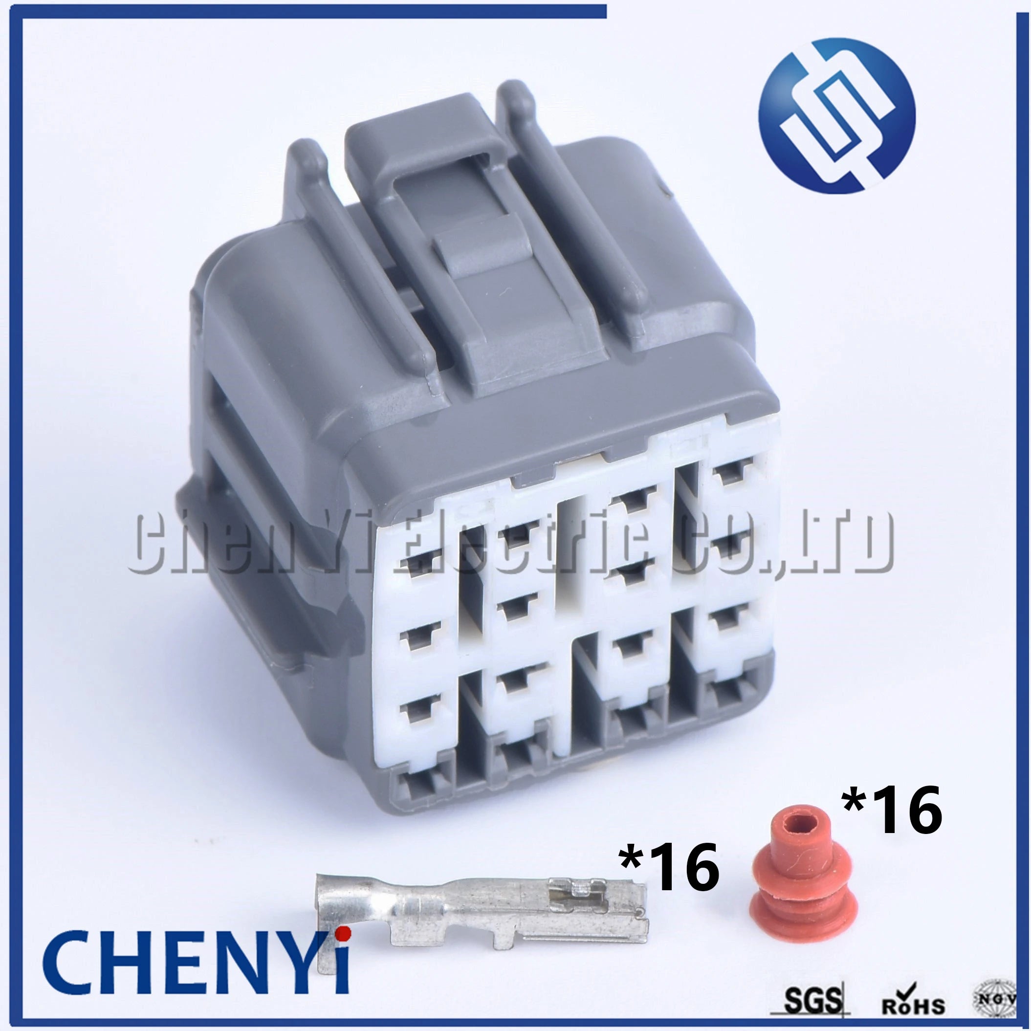 16 Pin Automotive waterproof connector DL series plug Female or Male wiring harness connector 6189-0715 6188-0495 For Honda