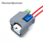 1 Set 2 Pin Auto Fuel Injector Waterproof Female Electrical Connector Wiring Harness for 15423278 15419715
