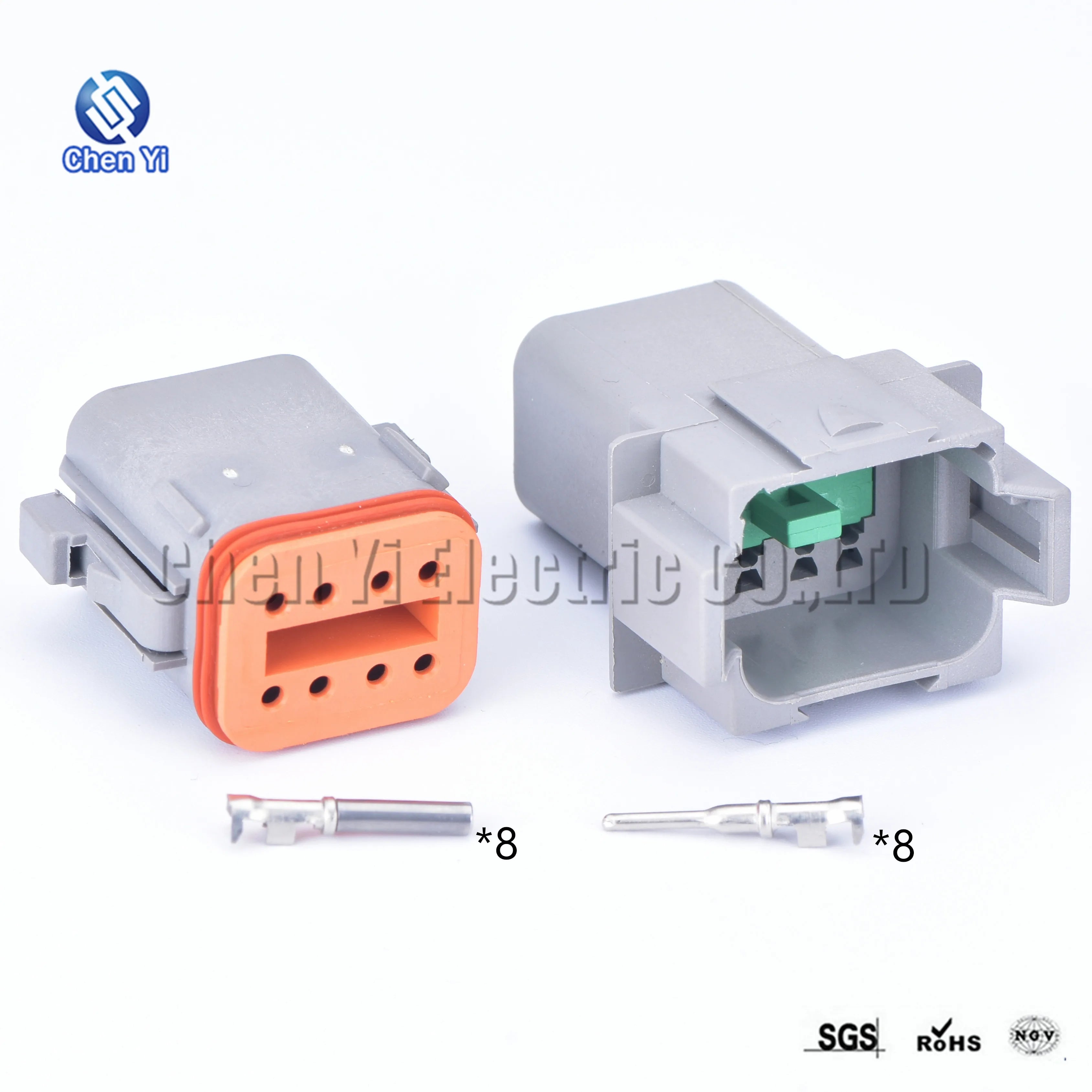 Deutsch DT connector DT06-2S/DT04-2P/DT06-3S/DT04-3P/DT06-4S/DT04-4P 6P 8P 12P Auto Waterproof Connector Automotive Sealed Plug
