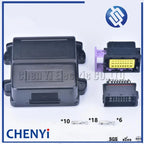 1 set ECU generator controller 24 Pin Aluminum box for 24p male female connector with connector and  211PC249S0005