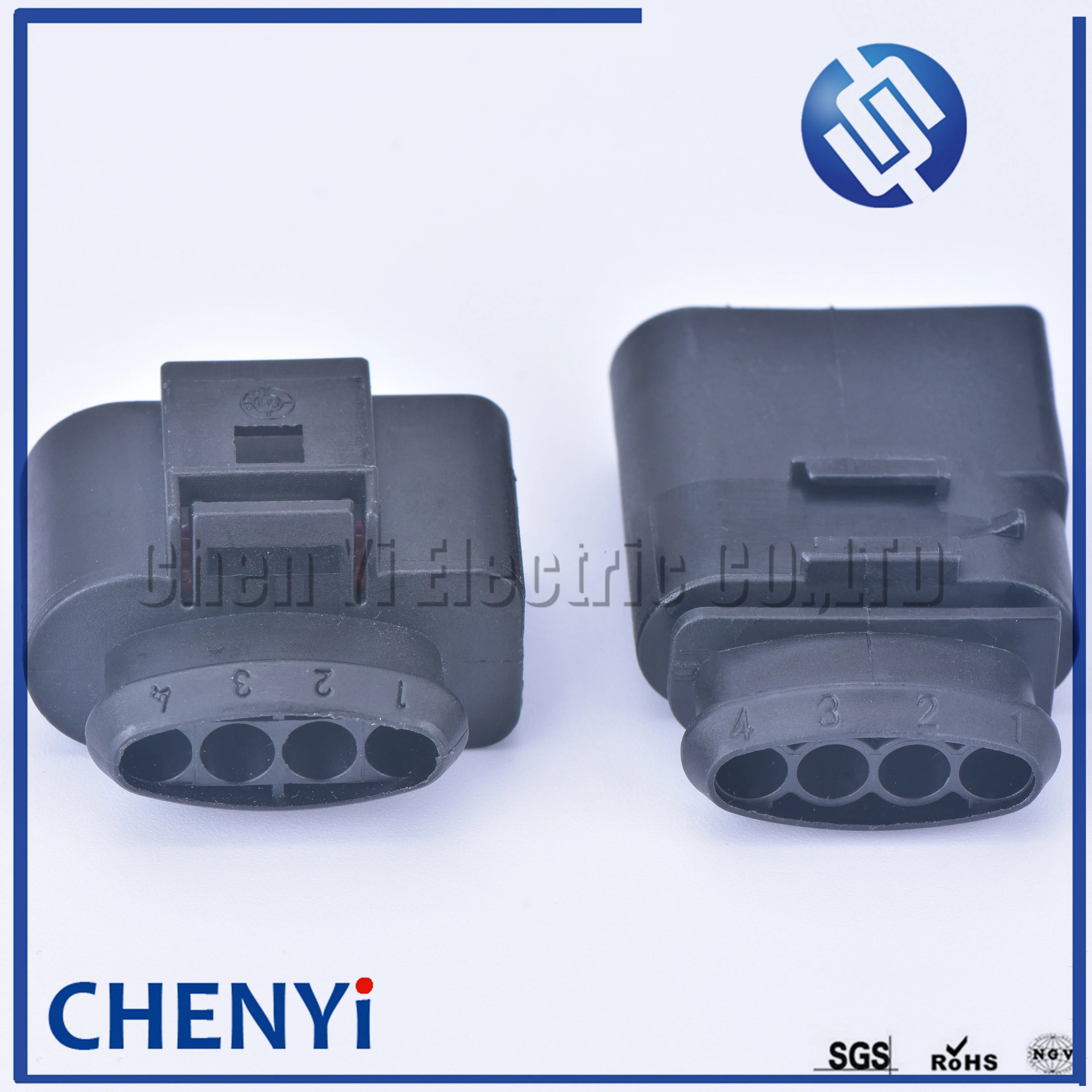 4 Pin 3.5 Automotive Waterproof connector 4B0973724 coil Extension adapter ignition coil plug 1J0973824 1J0973724 1J0 973 824