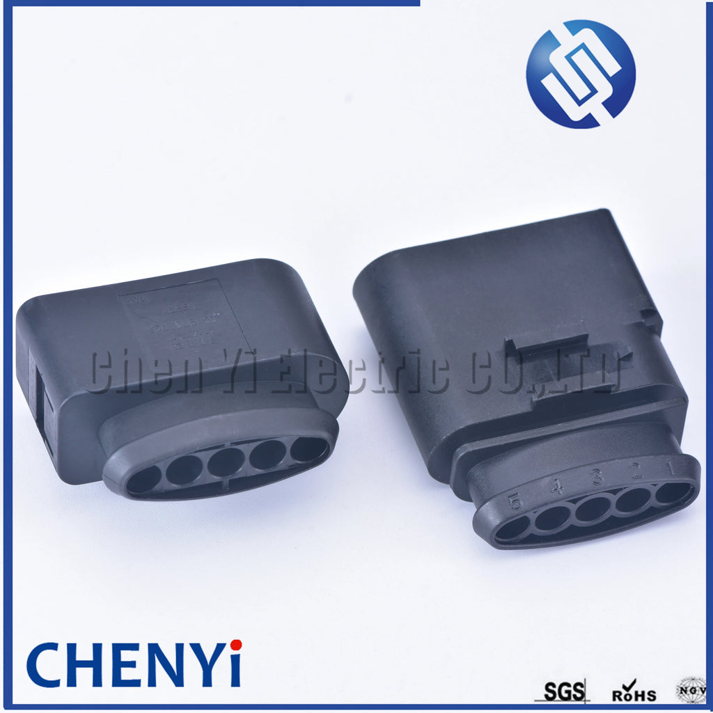 5 Pin Auto Ignition Coil Plug Sensor Connector Waterproof  Female or male Sockets 4D0973725 1J0973725 6X0973825