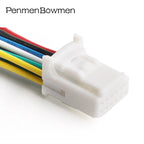 1 Set 12 Pin Auto Female Vehicle Central Control Socket Electrical Cable Connectors Wiring Harness 1318774-1 For Toyota
