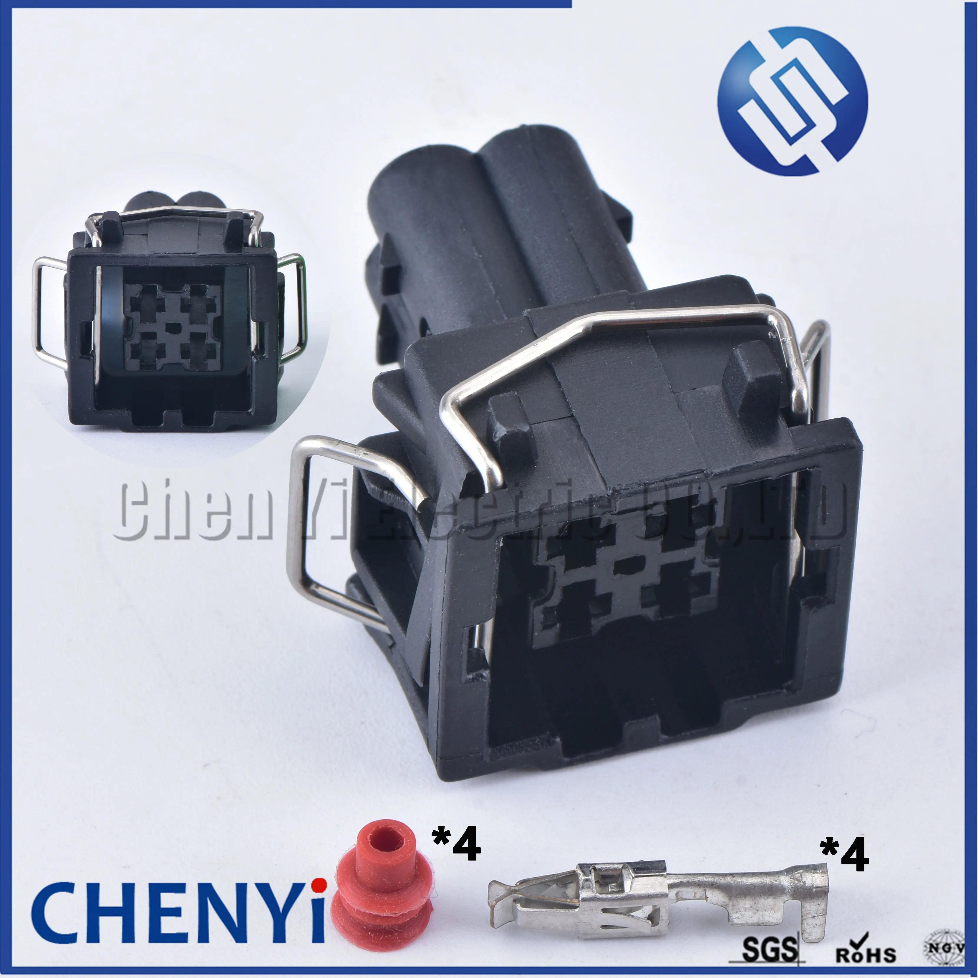 4 Pin Automotive Waterproof Connector Air Conditioning Pressure Switch connector Temperature Sensor plug 357919754 8D0959482B