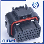 1set 4-1437290-0 2-6447232-3 SUPERSEAL 34 Pin electrical female male Straight PCB Socket Wire-to-Board connector ECU plug