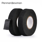 1Pc Engine Compartment Sound Insulation Line Shielding High Temperature Resistant Electrical Black Tape For Car Wiring Harness