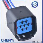 1 set 7 Pin 3.5 mm WPT-596(Tin) 3U2Z-14S411-YGA 7 way waterproof Automotive plug female plastic wire cable connector with wires