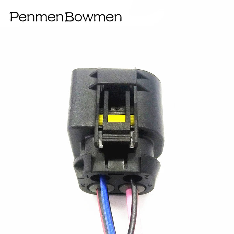 1 Set 4 Pin Auto Water Pump Electrical Cable Connectors Waterproof Female Wire Harness Plug For Benz BMW 10098866 10098862