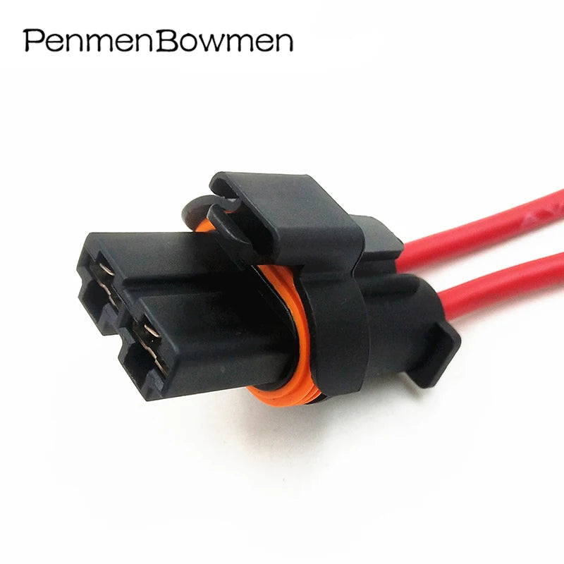 1 Set 2 Pin Automotive Electrical Cable Connectors Fan Socket Waterproof Female Plug Wire Harness For Peugeot Citroen 940004107