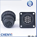 12 Pin female automotive waterproof wire connector sealed wire cable connectors tachometer plug with For Harley
