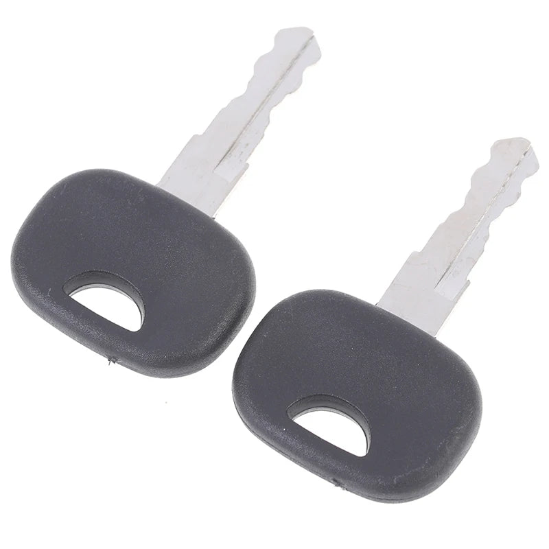 2PCS 14603 Keys For JCB Bomag Dynapac Terex Vibromax New Holland NH  For Ford Moxy Hamm For Volvo