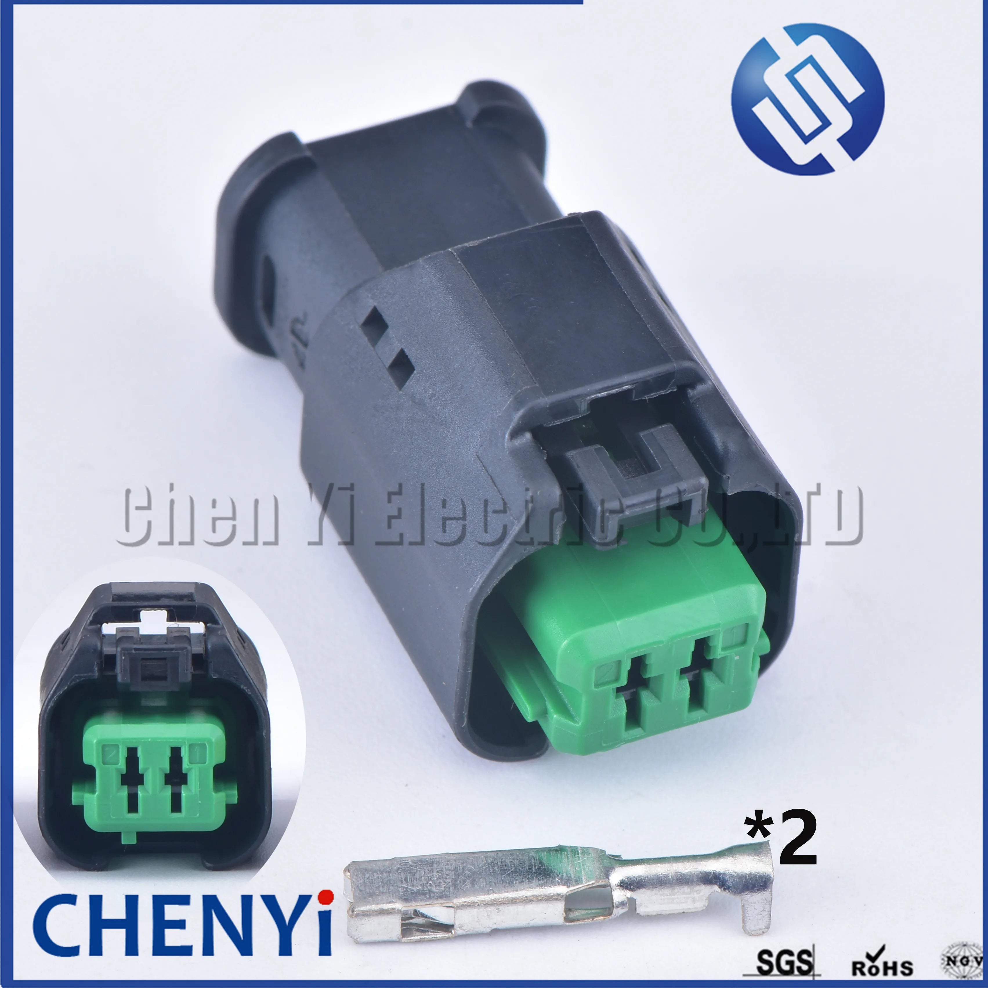 2 Pin Ignition Coil Connector Plug For Toyota Accent 1.6L Elantra J3 1JZ-GTE 2JZ-GTE 90980-10901 90980-10899 7283-7023-10