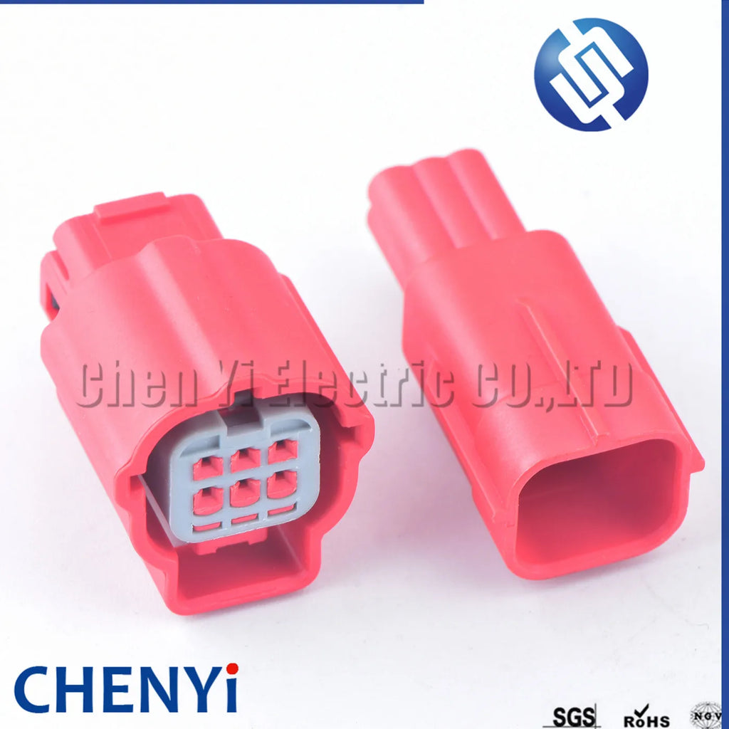 6 Pin male or female Car OBD Diagnostic Plug Auto Universal Socket Automotive Connector MWTPB-06-1A-R protection cover