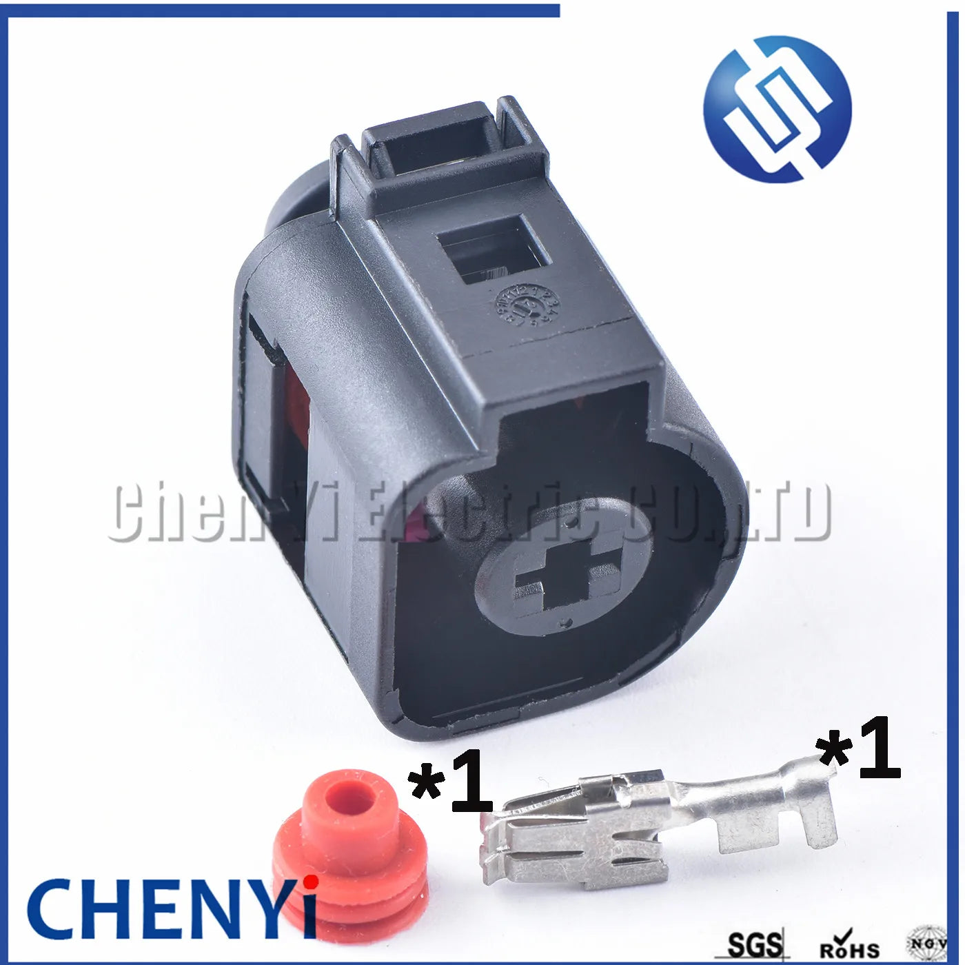1 Pin 6.3 mm Auto waterproof connector Wire harness plug 071973751 071 973 751 071973851 42036200 42129000