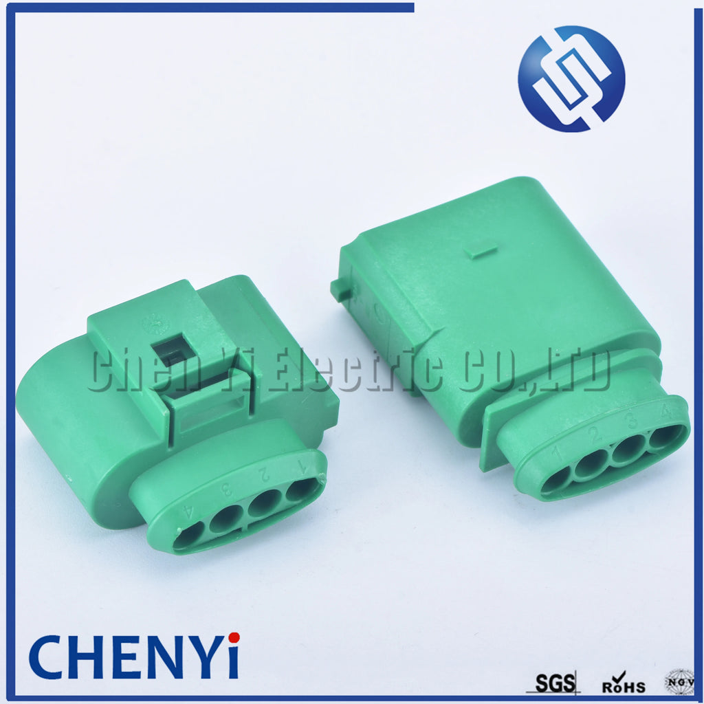 4 Pin Automotive waterproof connector 3D0973724F 3D0973824F Seat Harness plug 3D0 973 724F 3D0 973 824F