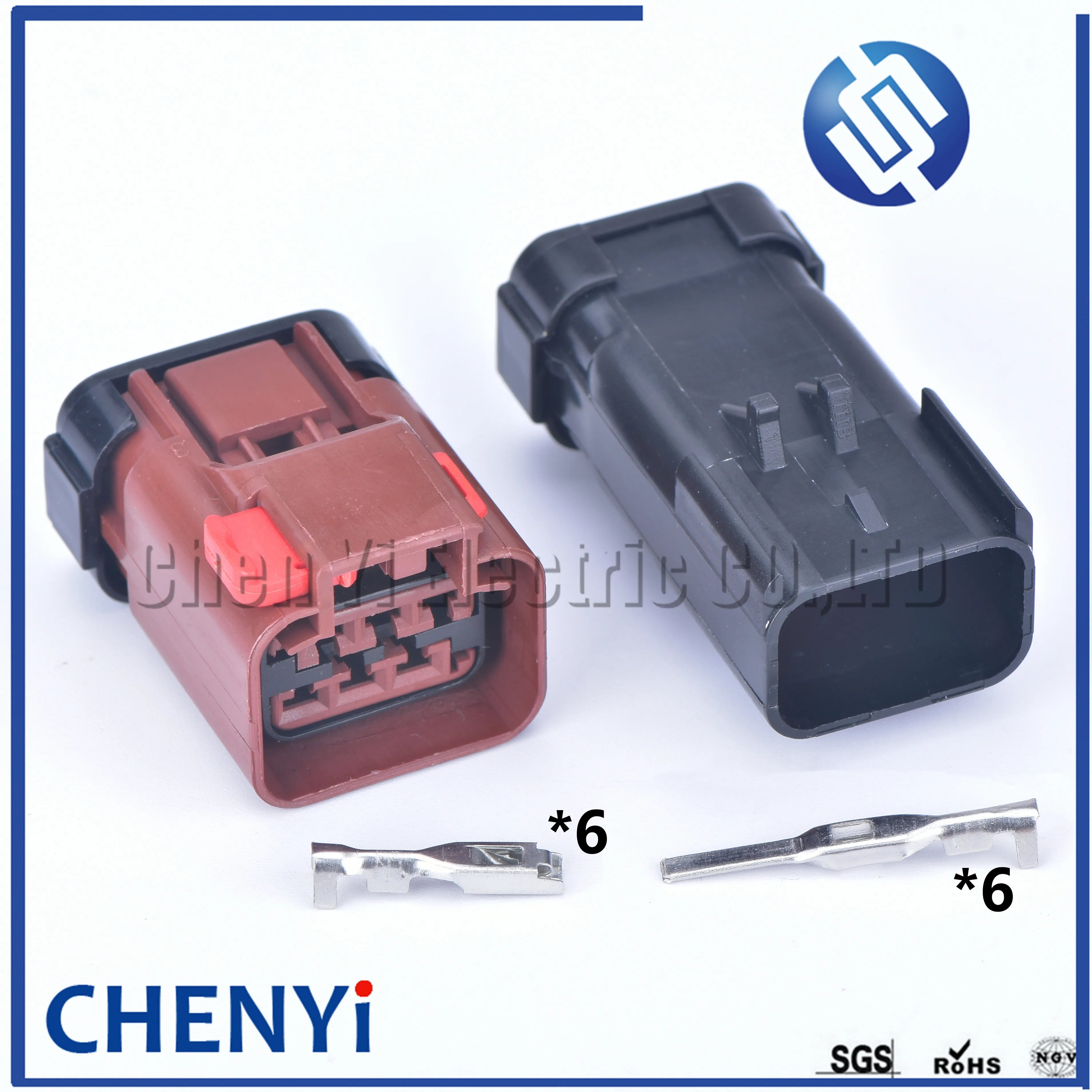 6 Pin male or female plastic waterproof Oil Pump Assembly Plug auto sealed cable connector plug 54200610