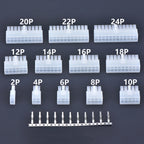 Automotive electronic wire connector plug 5557 kits 2P 4P 6P 8P 10P 12P 14P 16P 18P 20P 22P 24P 4.2mm female Electrical Socket