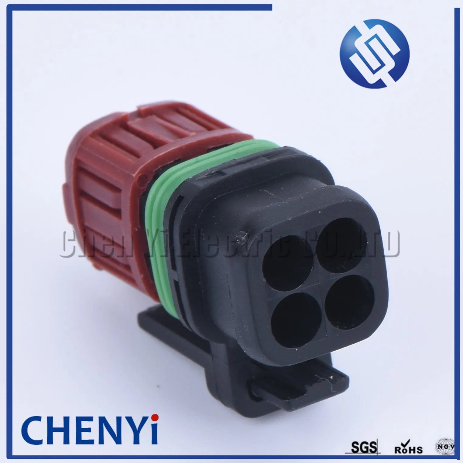 4 Pin Fuel Injector Plug Oxygen Sensor Map Sensor Connector 22248490 7422248490 For Volvo Truck  Excavator Engine 1337352-1